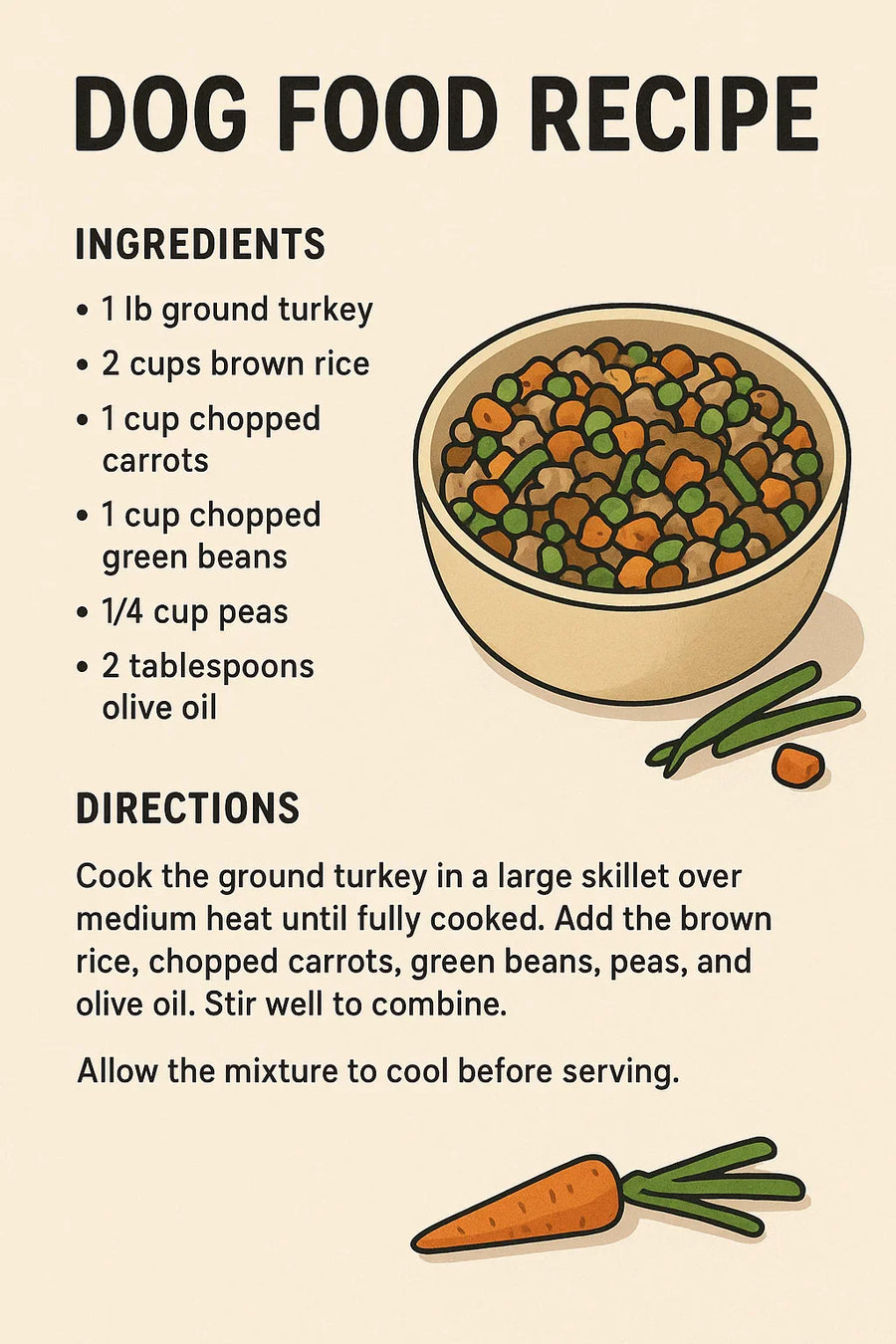 5 Easy Raw Dog Food Mix-In Recipes Using Frozen Bricks