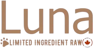 Luna Limited Ingredient Raw pet food logo made in Canada