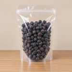 Luna freeze-dried whole blueberry dog treats in a 250 g clear pouch